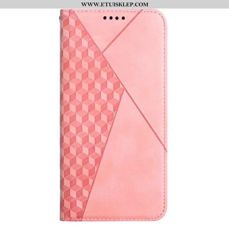 Etui Na Telefon do Xiaomi Redmi Note 11 Pro Plus 5G Etui Folio Wzór 3d Z Efektem Skóry